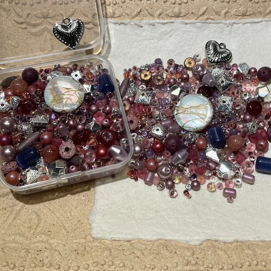 Seed Beads•S016-Rosy Planet (Over $45 Free Shipping)