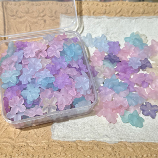 Flower Charms•F41-Star (Over $45 Free Shipping)t