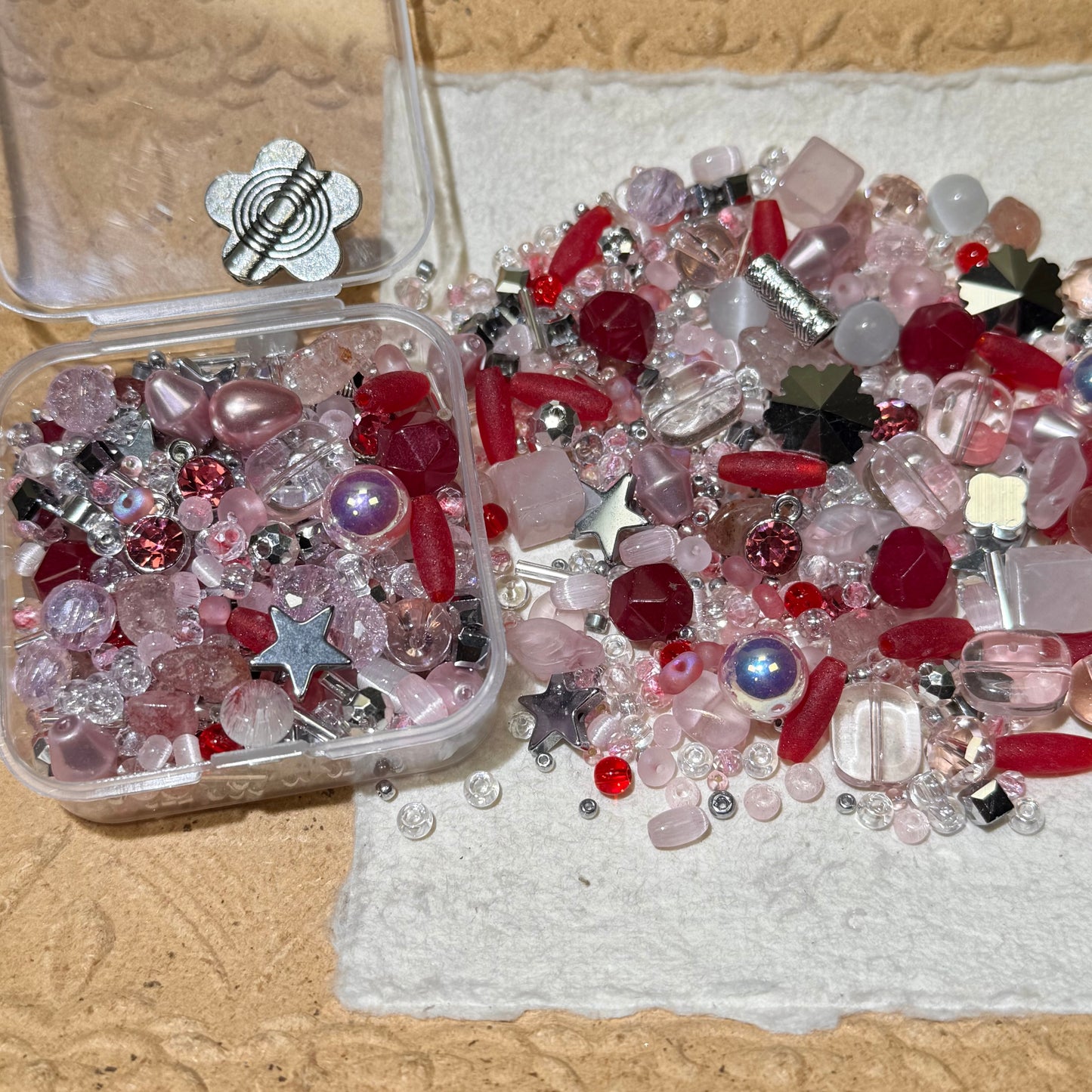 Seed Beads•S646-Strawberry Ice (Over $45 Free Shipping)BBC