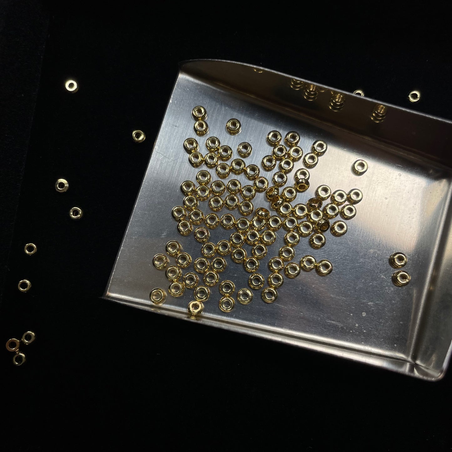 Donut Spacers for Bracelets Tarnish Resistant