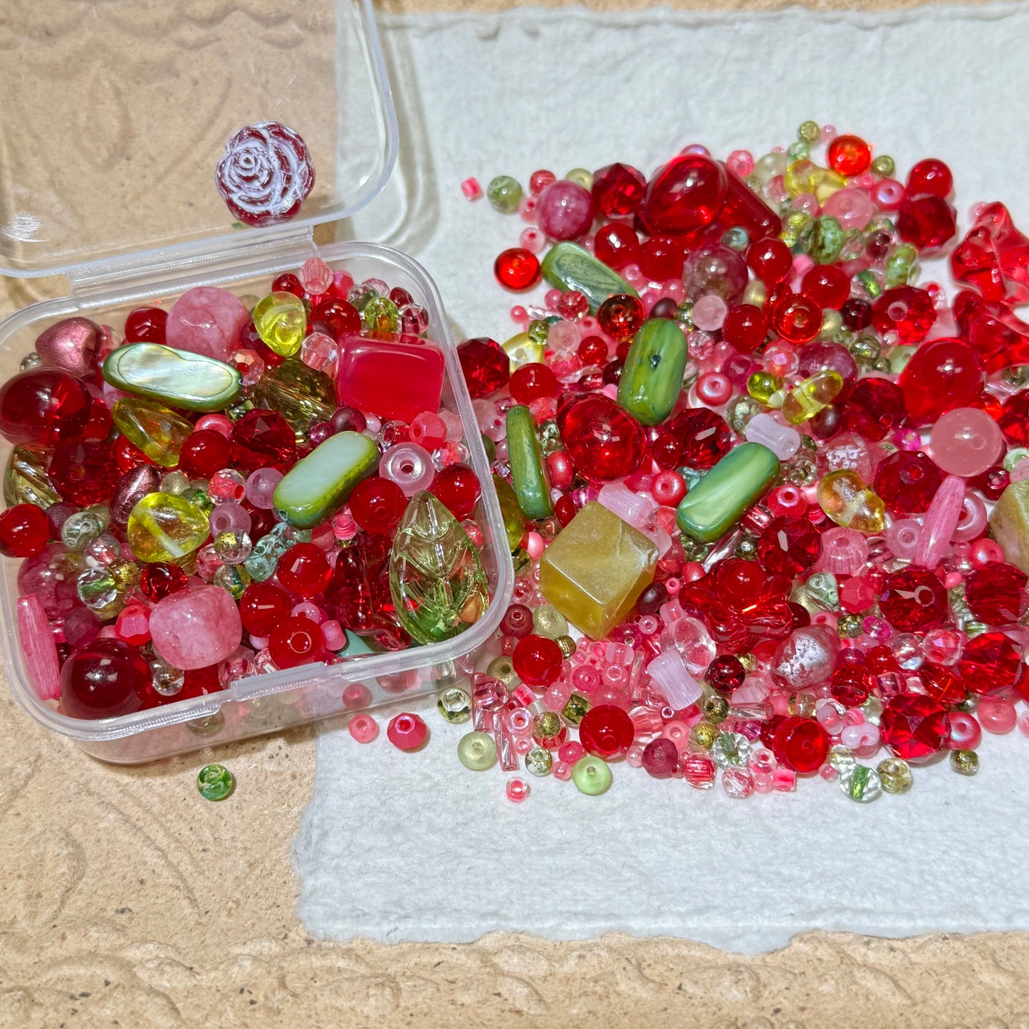 Seed Beads•S477-Strawberry Juice (Over $45 Free Shipping)
