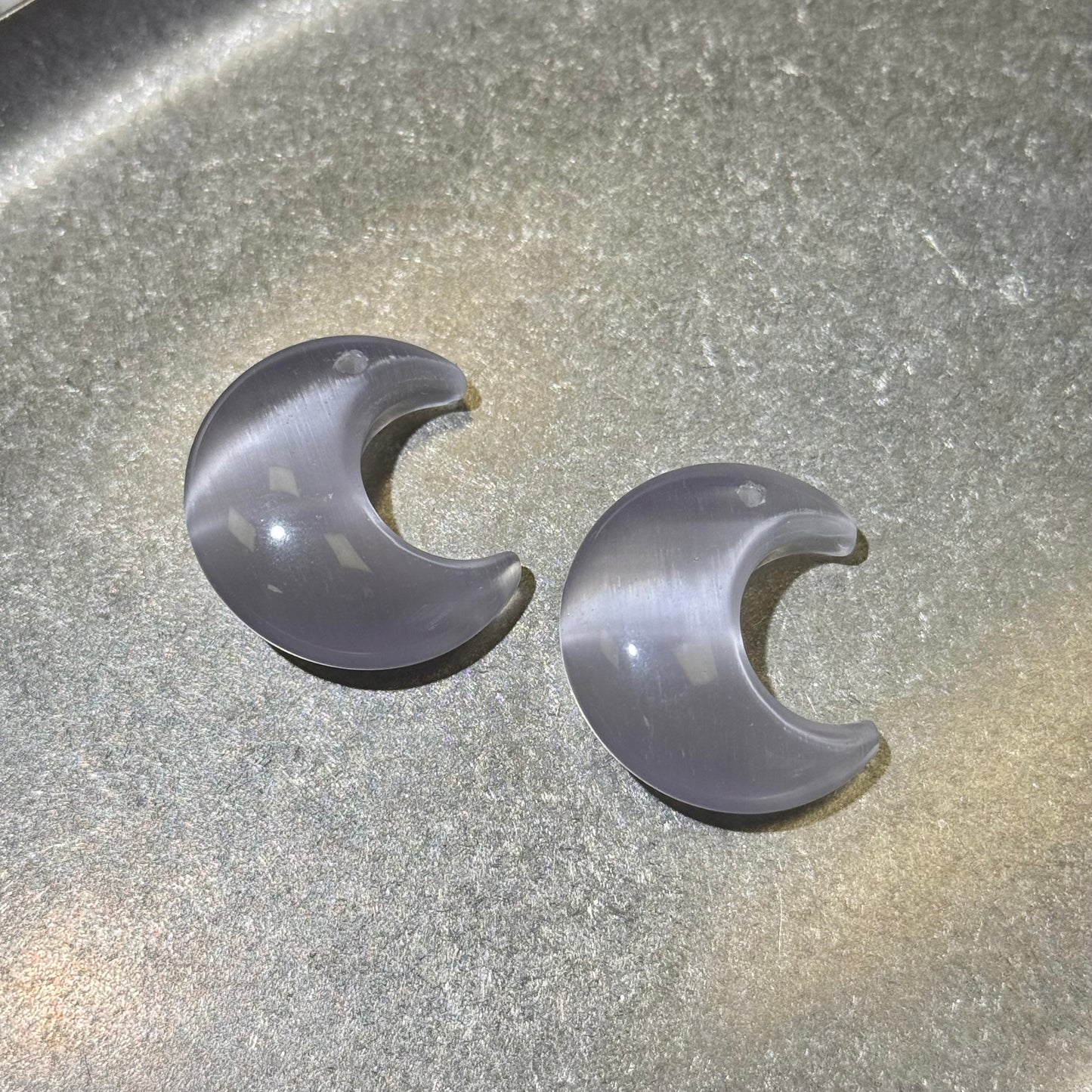 Catseye Moon Charms
