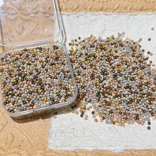 Seed Beads•S527-Pearly 2mm (Over $45 Free Shipping)