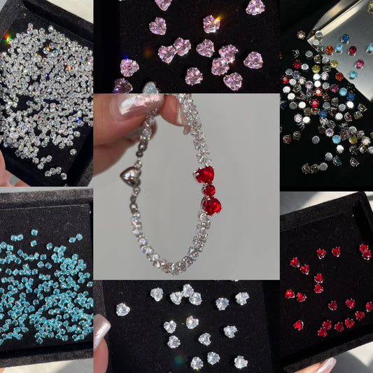 Blingy Collection-Zircon Rhinestones Beads (Multiple colors)