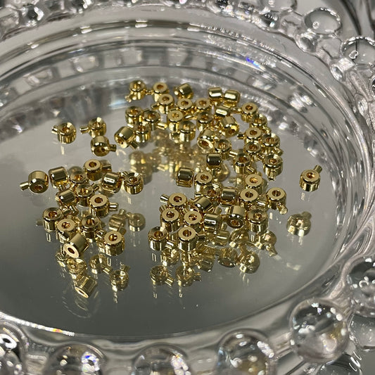 Tarnish Resistant Lollipop Crimping Beads