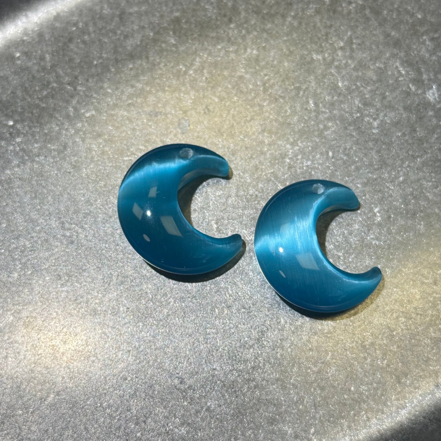 Catseye Moon Charms