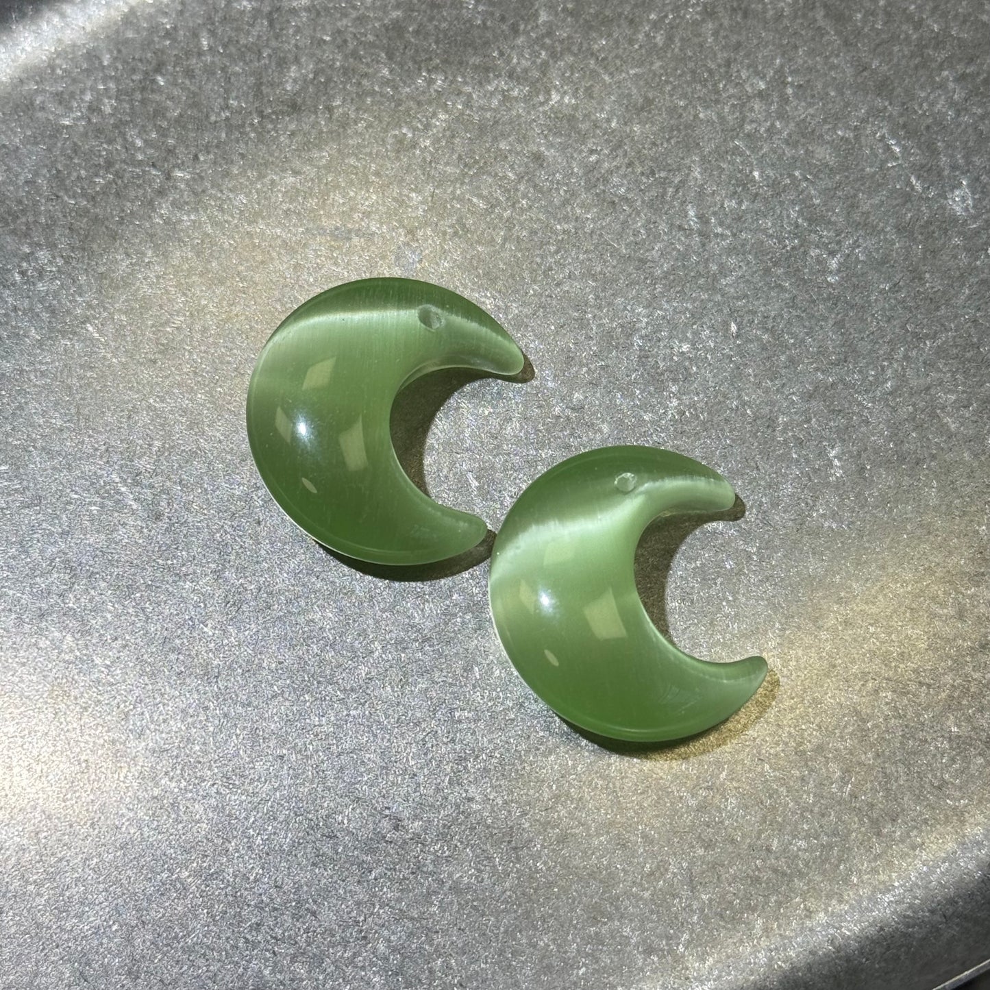 Catseye Moon Charms