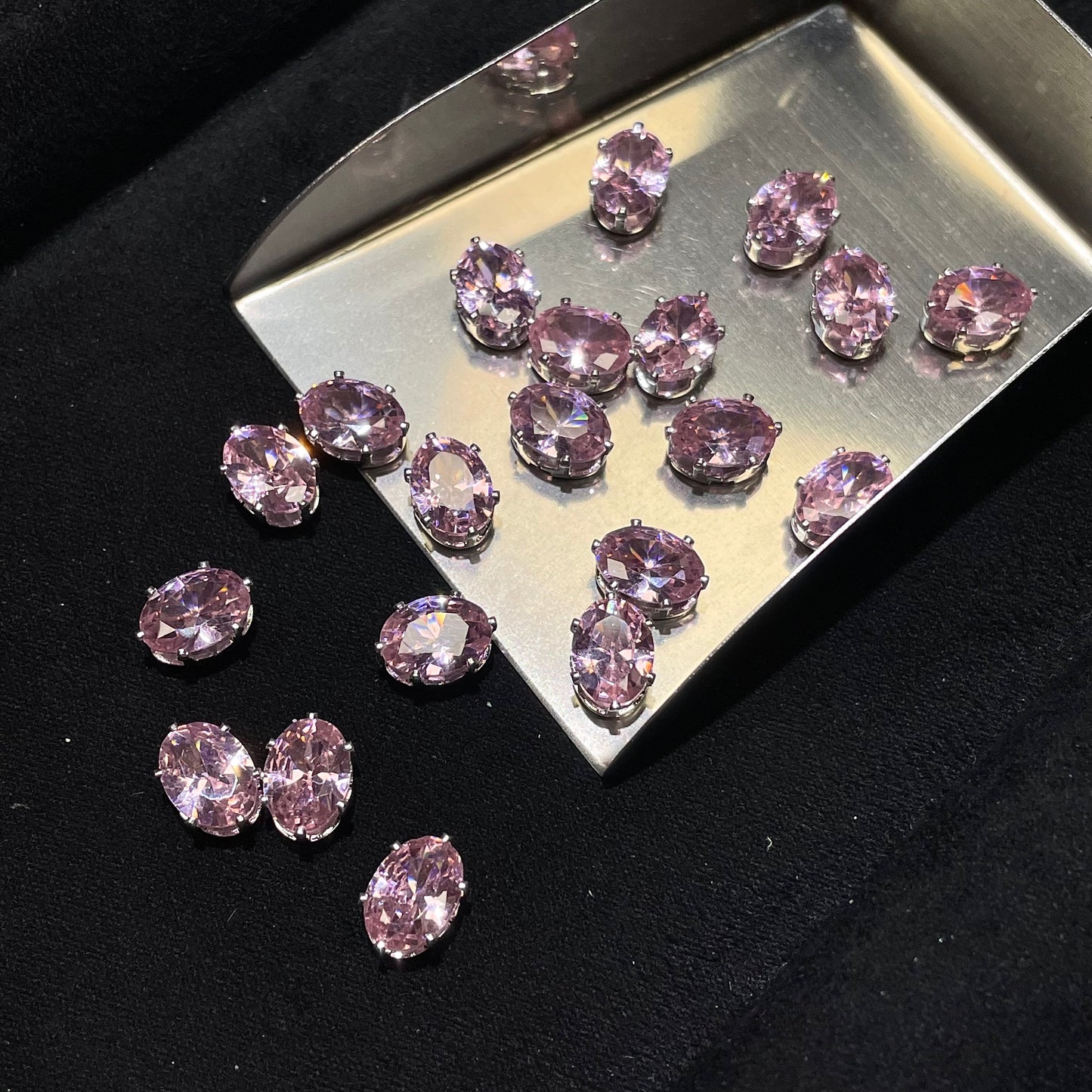 Blingy Collection-Oval Zircon Rhinestones 6*8mm