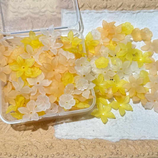 Flower Charms•F20-Sunshine (Over $45 Free Shipping)