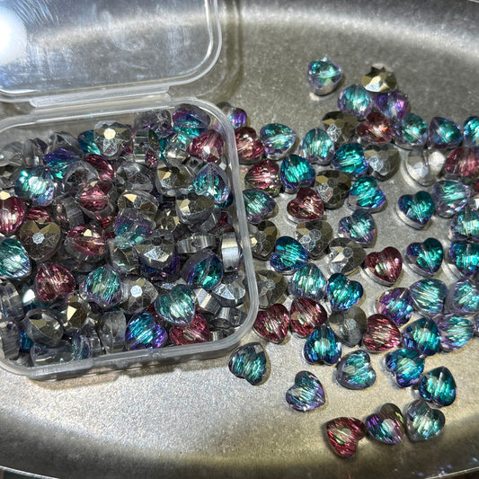 Magic Mirror Beads•S679-Hearts (Over $45 Free Shipping)